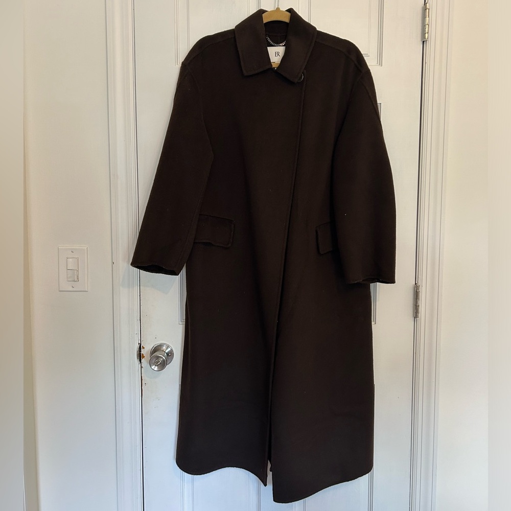 Banana Republic Oversized Double-Faced Cape Coat